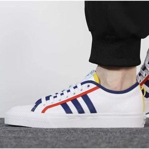 Adidas Nizza GZ8656 Skate Sneaker Shoes  White Victory Blue